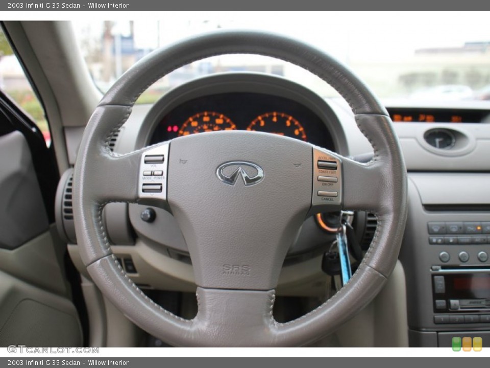 Willow Interior Steering Wheel for the 2003 Infiniti G 35 Sedan #75214431