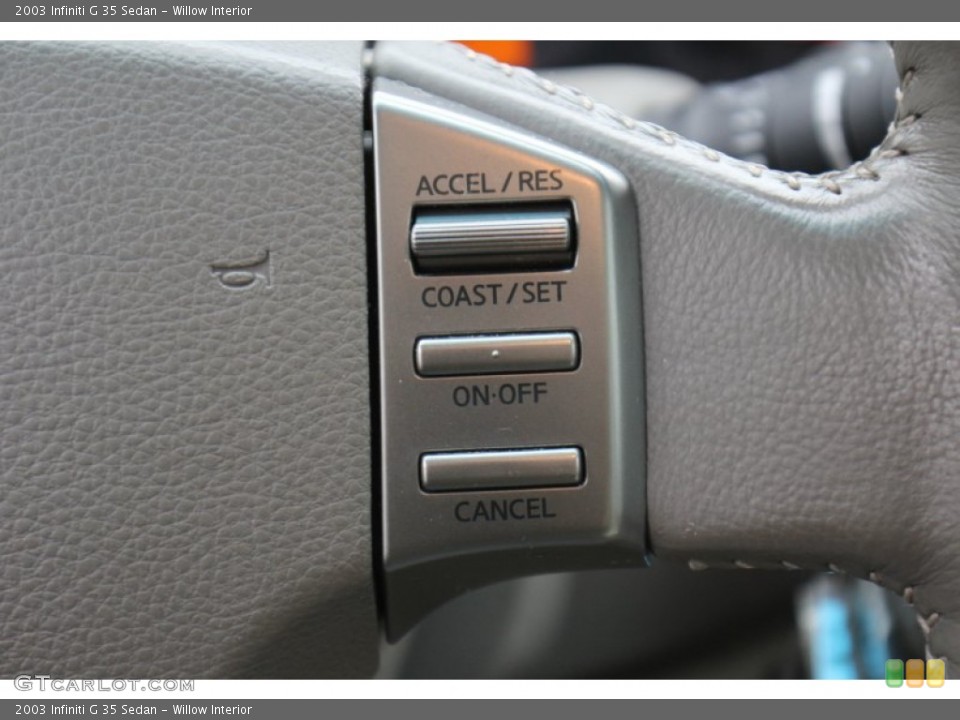 Willow Interior Controls for the 2003 Infiniti G 35 Sedan #75214464
