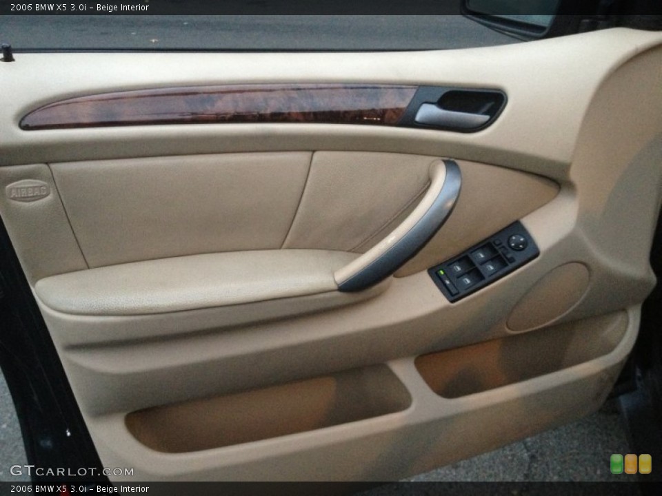 Beige Interior Door Panel for the 2006 BMW X5 3.0i #75215279