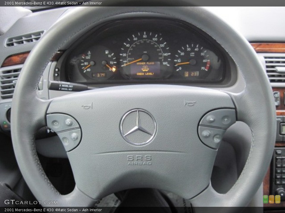 Ash Interior Steering Wheel for the 2001 Mercedes-Benz E 430 4Matic Sedan #75218211