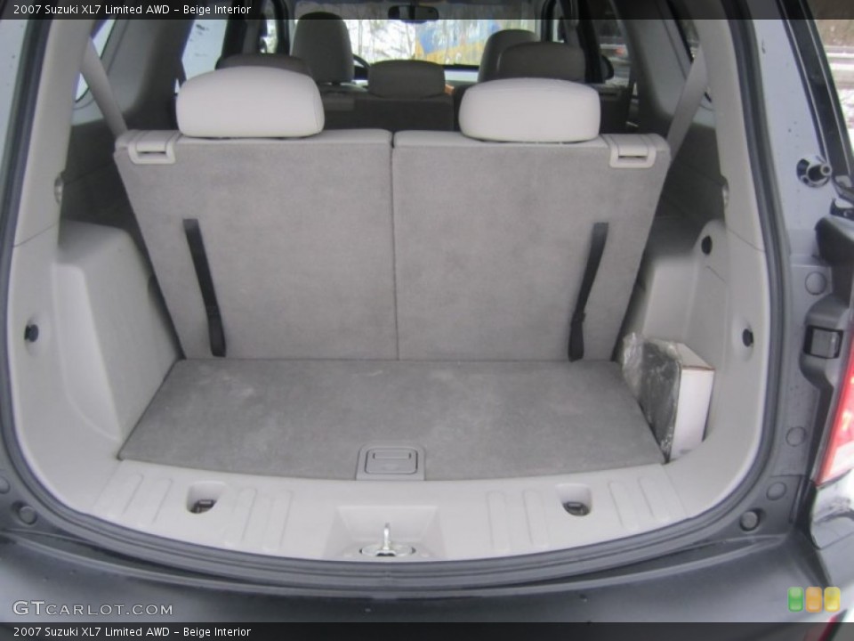 Beige Interior Trunk for the 2007 Suzuki XL7 Limited AWD #75220170
