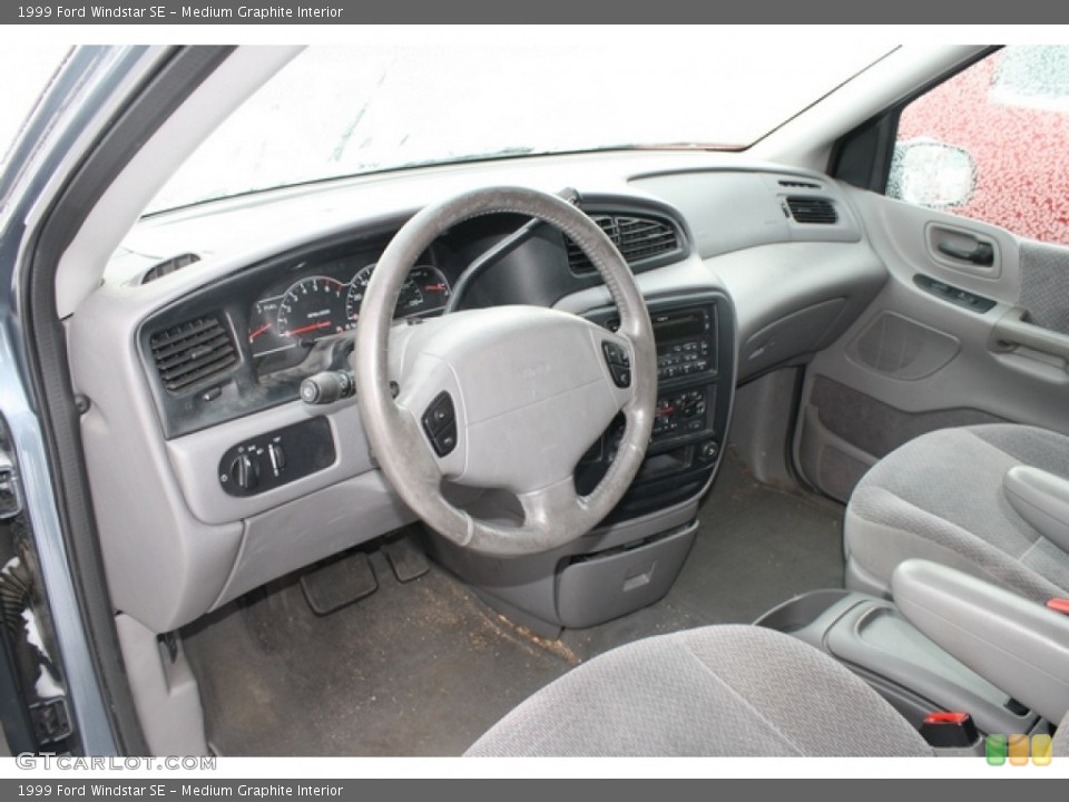Medium Graphite Interior Prime Interior for the 1999 Ford Windstar SE #75220635