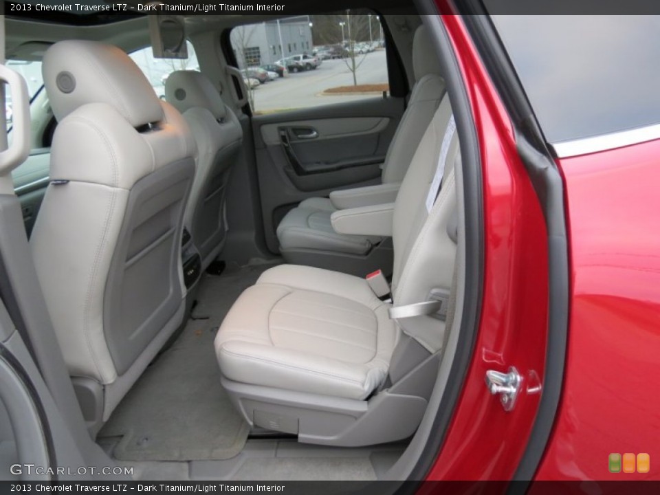 Dark Titanium/Light Titanium Interior Rear Seat for the 2013 Chevrolet Traverse LTZ #75221121