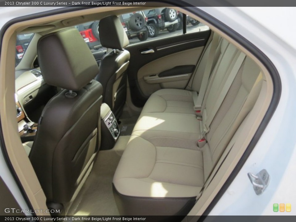 Dark Frost Beige/Light Frost Beige Interior Rear Seat for the 2013 Chrysler 300 C Luxury Series #75223689