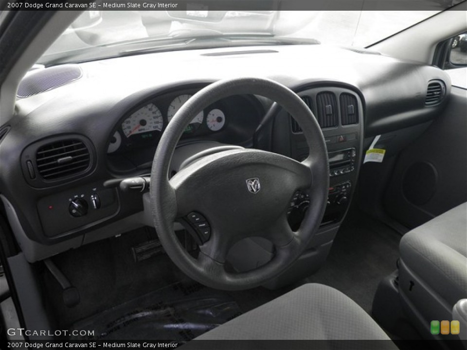 Medium Slate Gray Interior Prime Interior for the 2007 Dodge Grand Caravan SE #75224931