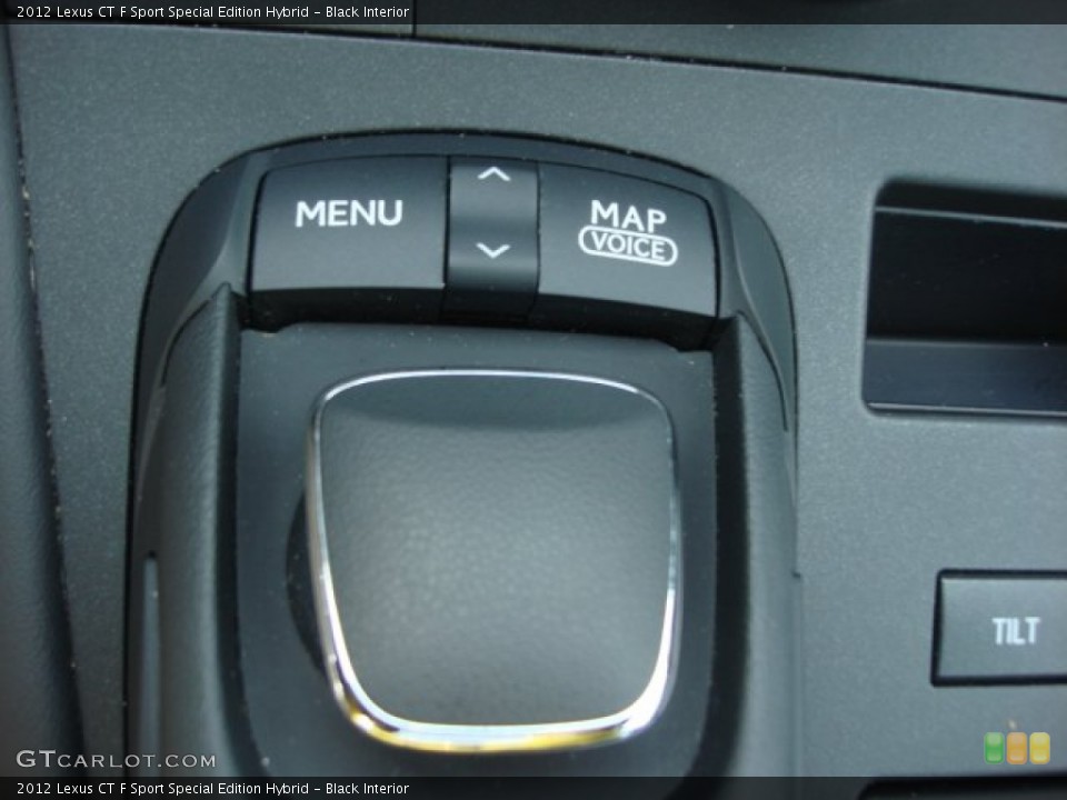 Black Interior Controls for the 2012 Lexus CT F Sport Special Edition Hybrid #75227554