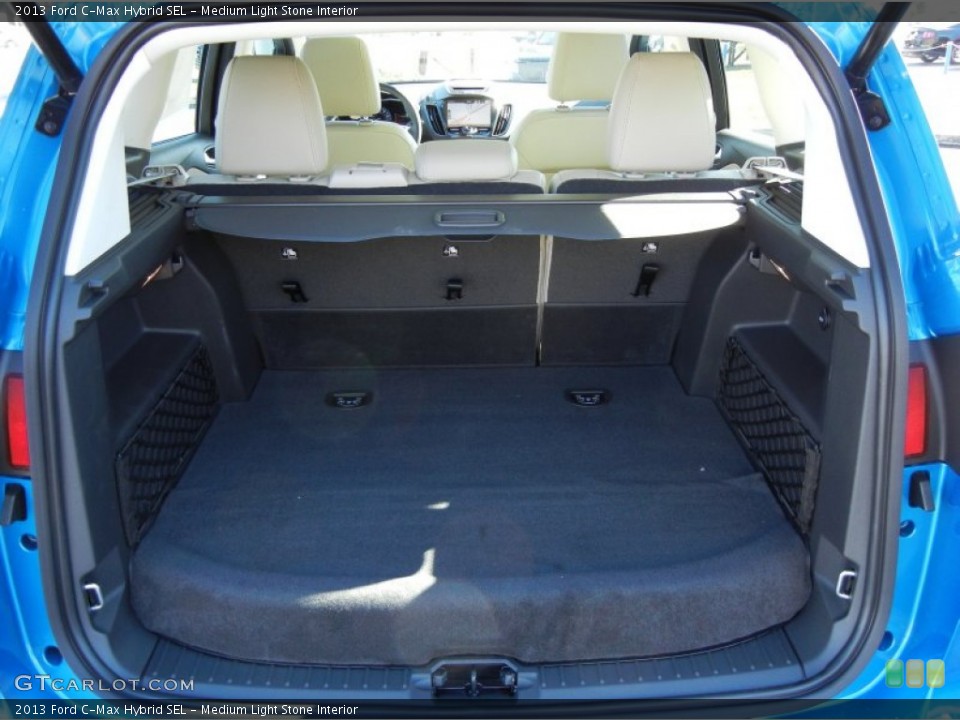 Medium Light Stone Interior Trunk for the 2013 Ford C-Max Hybrid SEL #75227917