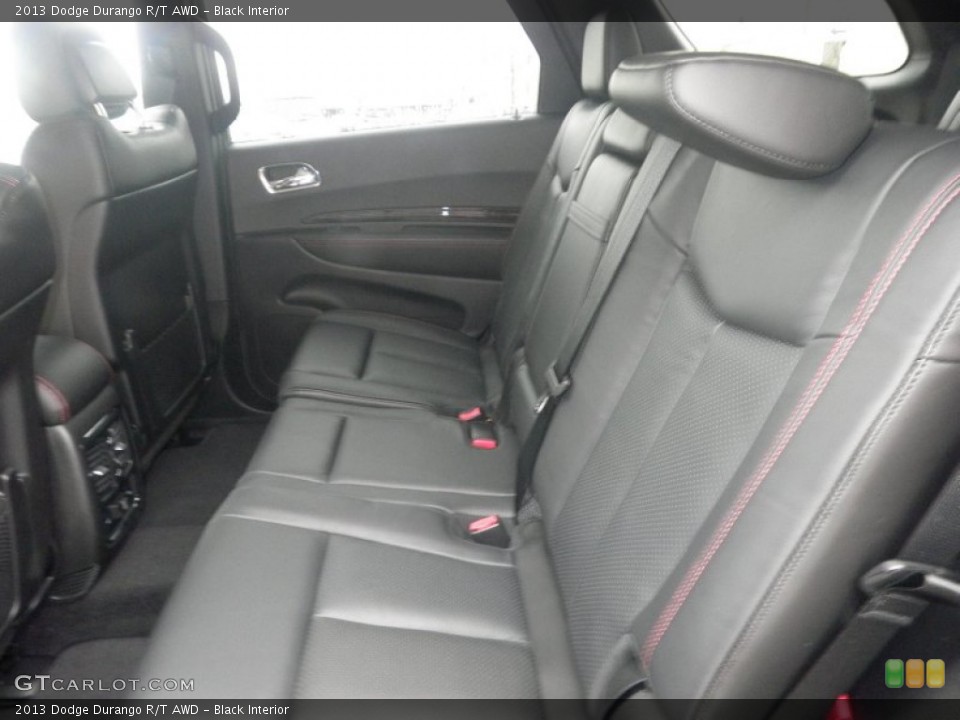 Black Interior Rear Seat for the 2013 Dodge Durango R/T AWD #75228459