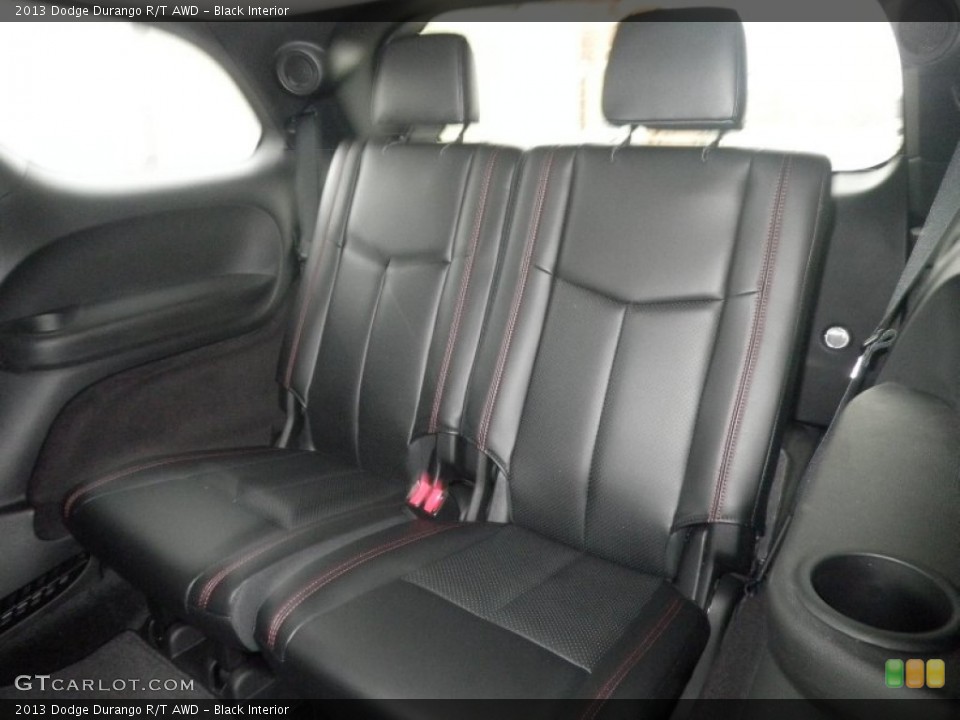 Black Interior Rear Seat for the 2013 Dodge Durango R/T AWD #75228486