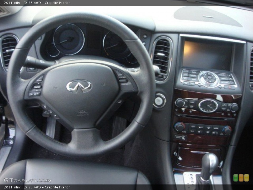 Graphite Interior Dashboard for the 2011 Infiniti EX 35 AWD #75228564