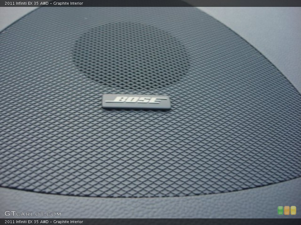 Graphite Interior Audio System for the 2011 Infiniti EX 35 AWD #75228693