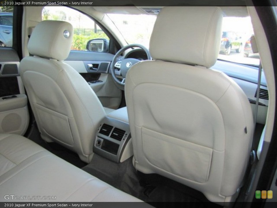 Ivory Interior Photo for the 2010 Jaguar XF Premium Sport Sedan #75230100