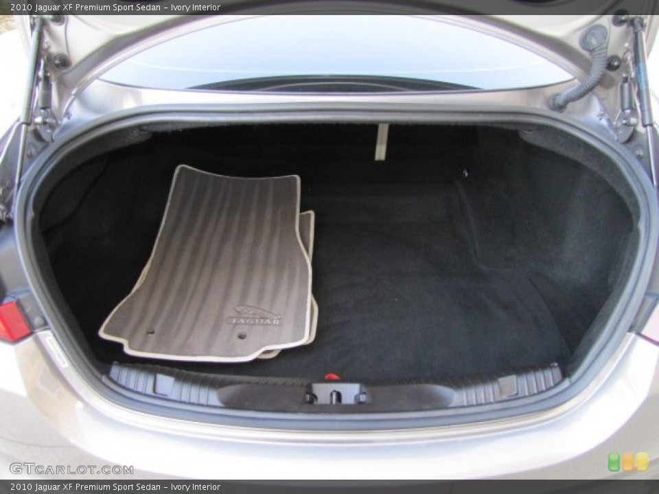 Ivory Interior Trunk for the 2010 Jaguar XF Premium Sport Sedan #75230118