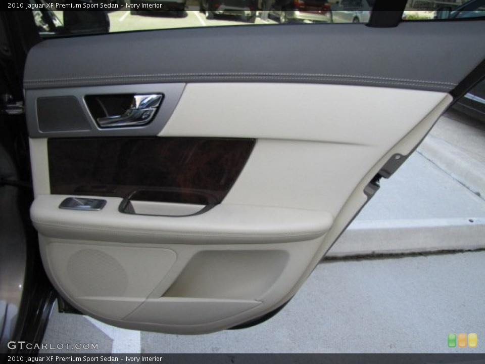 Ivory Interior Door Panel for the 2010 Jaguar XF Premium Sport Sedan #75230601
