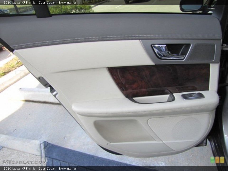 Ivory Interior Door Panel for the 2010 Jaguar XF Premium Sport Sedan #75230646