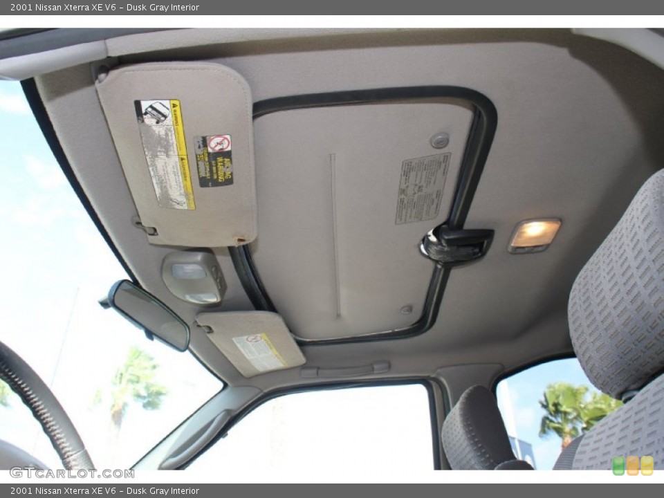 Dusk Gray Interior Sunroof for the 2001 Nissan Xterra XE V6 #75231335
