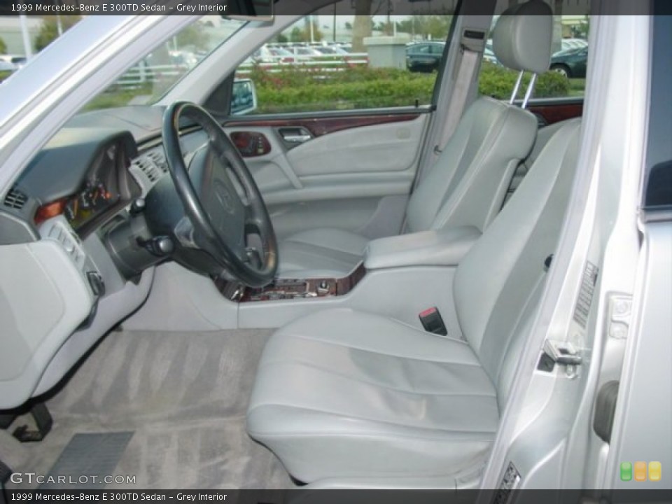 Grey Interior Front Seat for the 1999 Mercedes-Benz E 300TD Sedan #75231731