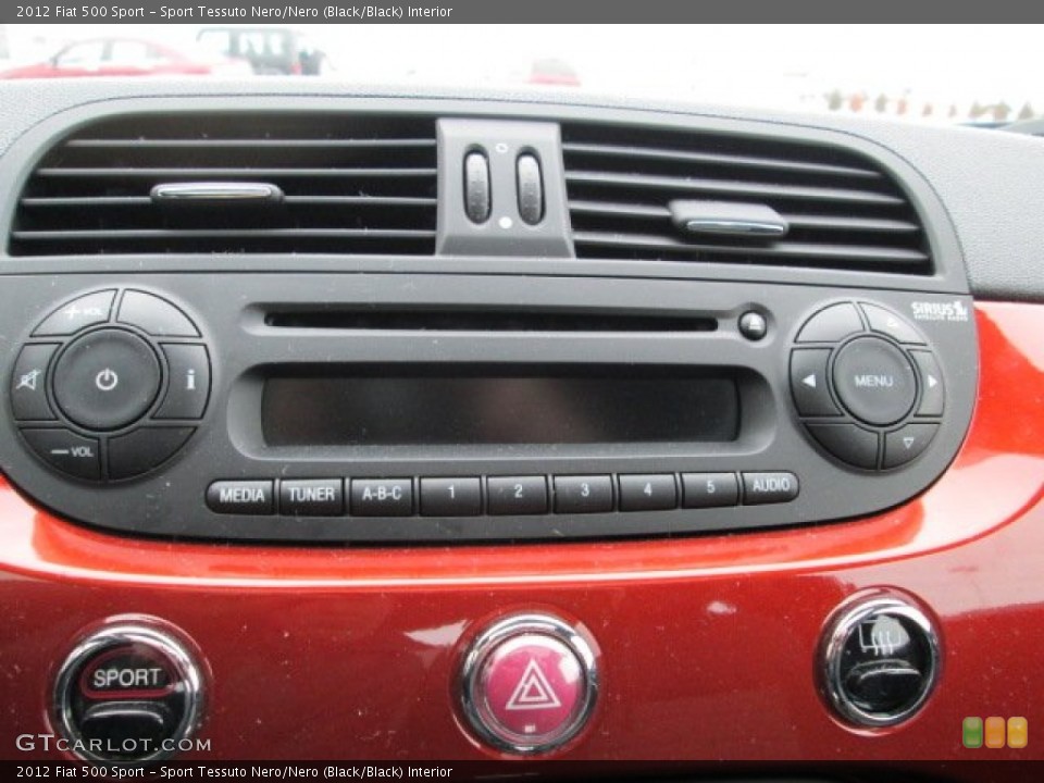 Sport Tessuto Nero/Nero (Black/Black) Interior Audio System for the 2012 Fiat 500 Sport #75232773