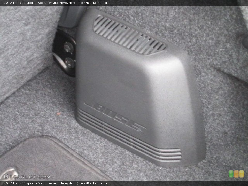 Sport Tessuto Nero/Nero (Black/Black) Interior Audio System for the 2012 Fiat 500 Sport #75232947
