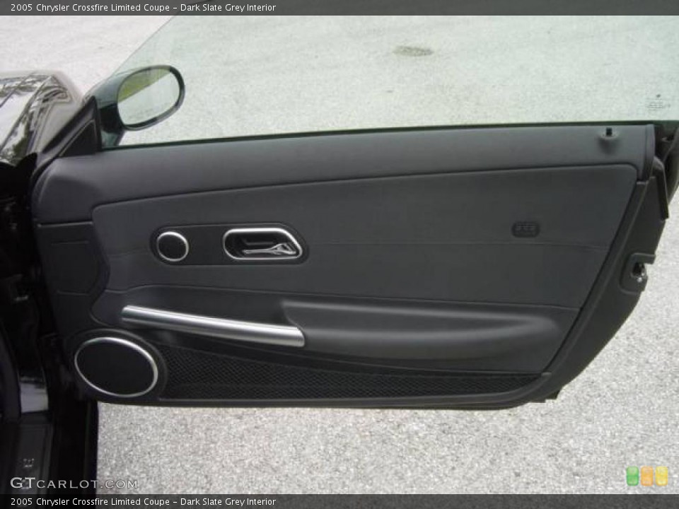 Dark Slate Grey Interior Door Panel for the 2005 Chrysler Crossfire Limited Coupe #7523464
