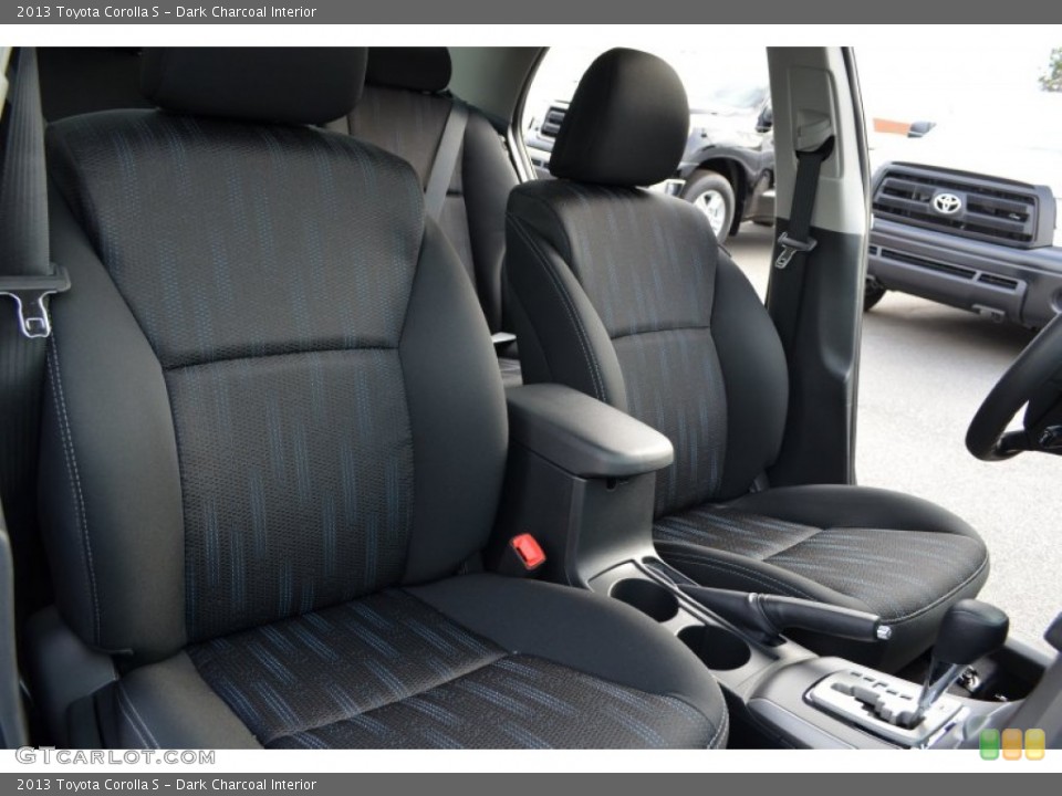 Dark Charcoal Interior Photo for the 2013 Toyota Corolla S #75234753