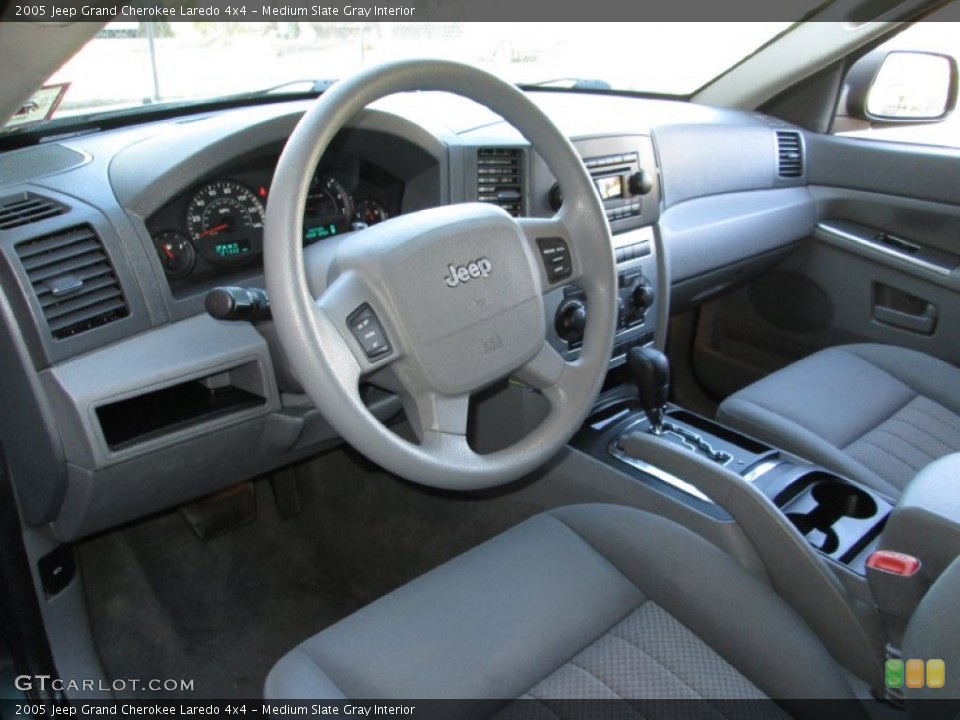 Medium Slate Gray Interior Prime Interior for the 2005 Jeep Grand Cherokee Laredo 4x4 #75234804
