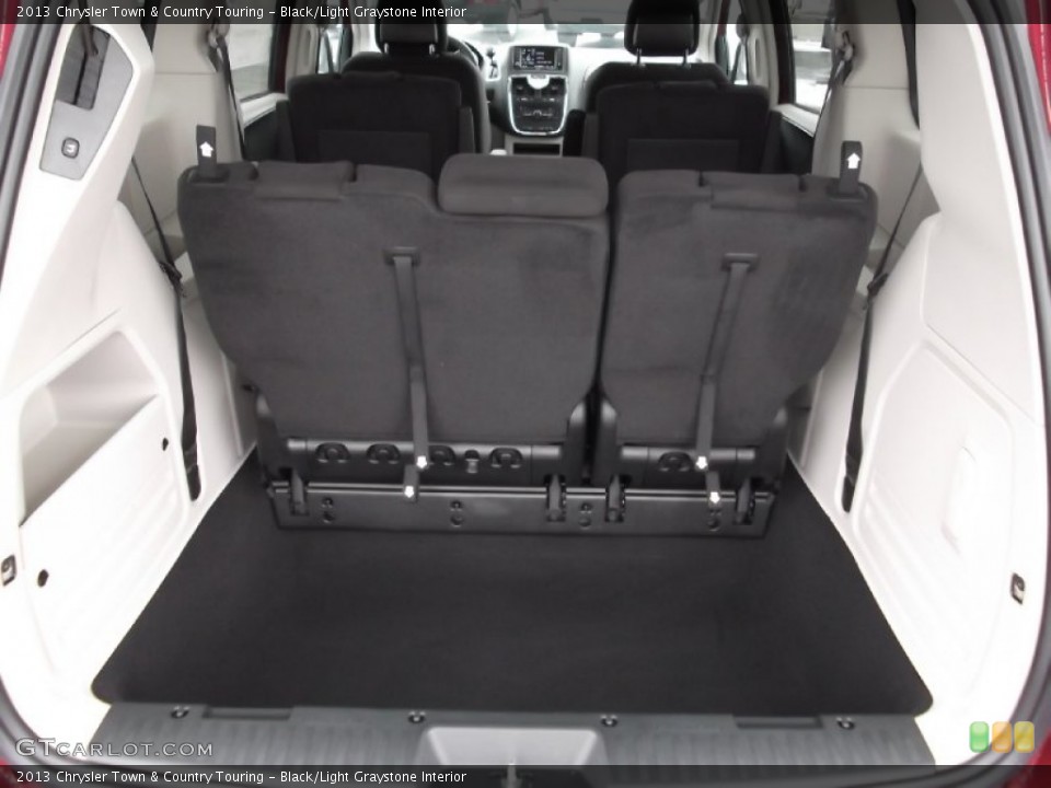 Black/Light Graystone Interior Trunk for the 2013 Chrysler Town & Country Touring #75235131