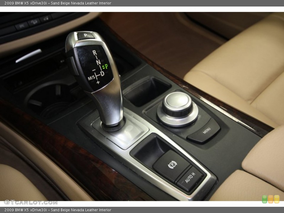 Sand Beige Nevada Leather Interior Transmission for the 2009 BMW X5 xDrive30i #75235770