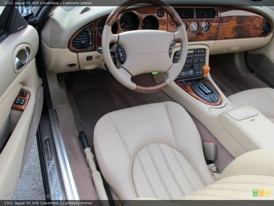 Cashmere Interior Photo for the 2002 Jaguar XK XK8 Convertible #75237942