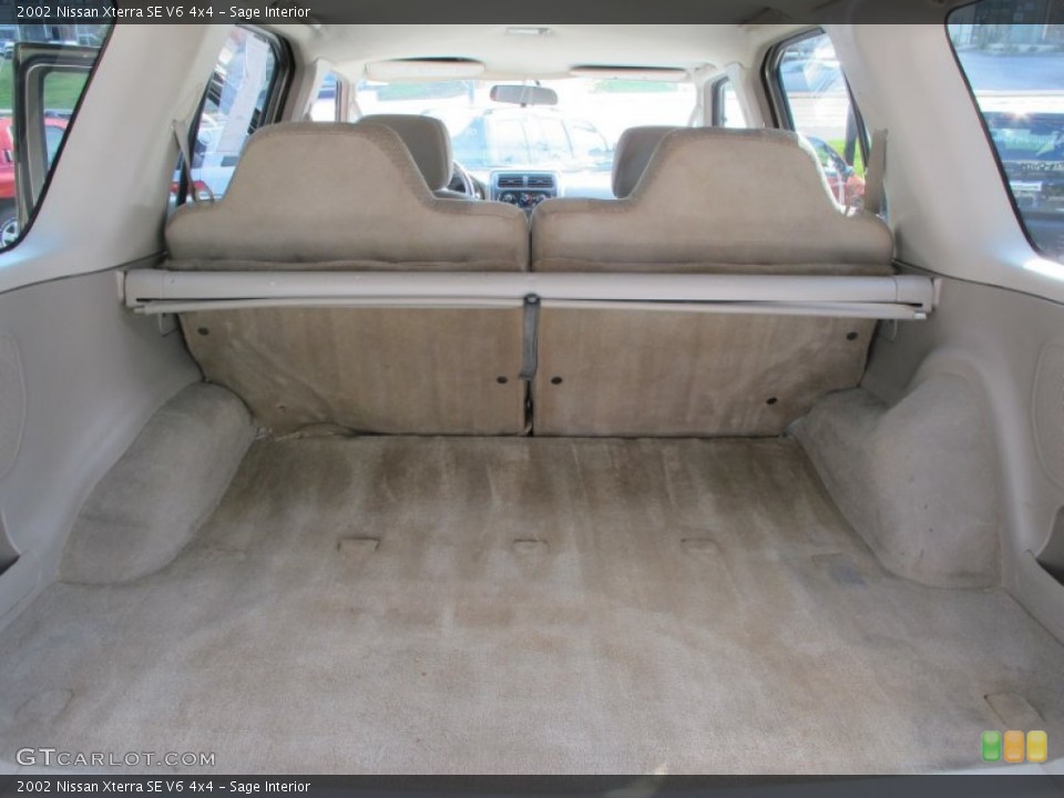Sage Interior Trunk for the 2002 Nissan Xterra SE V6 4x4 #75238575