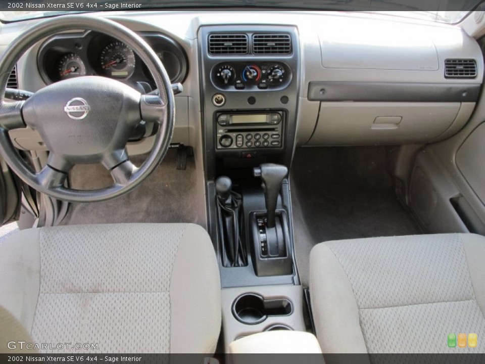 Sage Interior Dashboard for the 2002 Nissan Xterra SE V6 4x4 #75238641