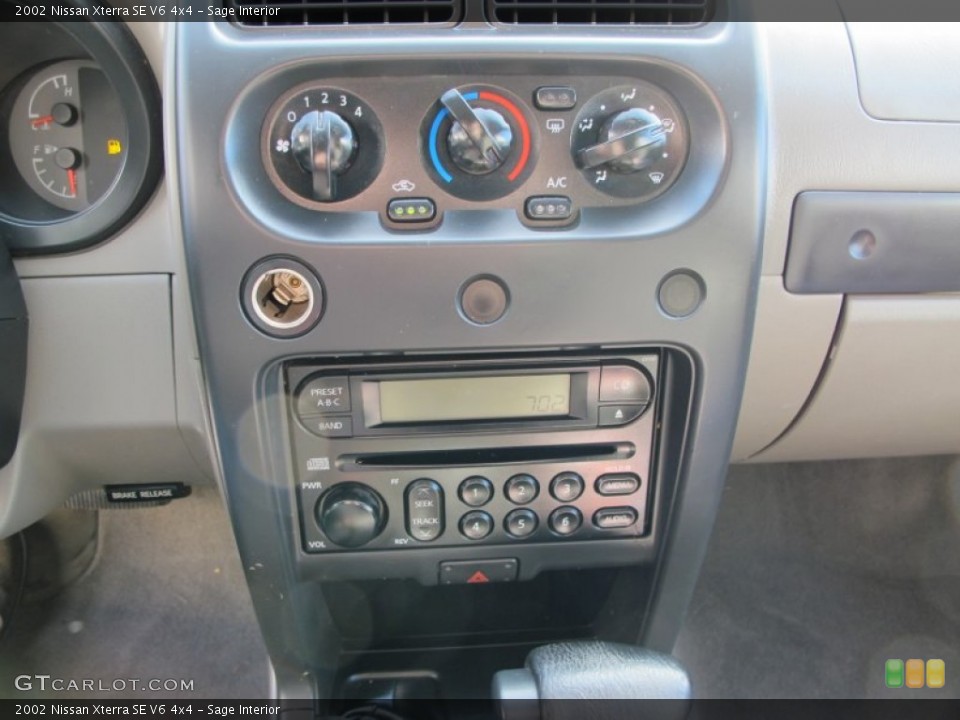 Sage Interior Controls for the 2002 Nissan Xterra SE V6 4x4 #75238701