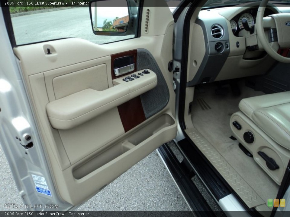Tan Interior Photo for the 2006 Ford F150 Lariat SuperCrew #75239037