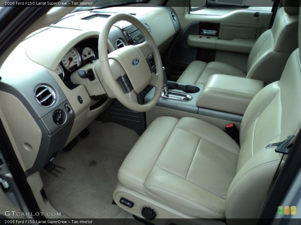 Tan Interior Photo for the 2006 Ford F150 Lariat SuperCrew #75239060