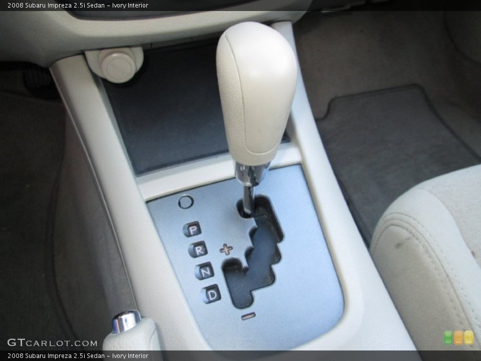 Ivory Interior Transmission for the 2008 Subaru Impreza 2.5i Sedan #75239772