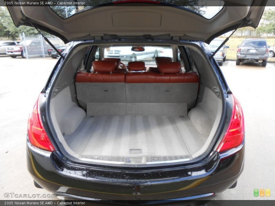 Cabernet Interior Trunk For The 2005 Nissan Murano Se Awd