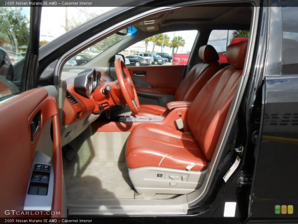 Cabernet Interior Photo for the 2005 Nissan Murano SE AWD #75242439