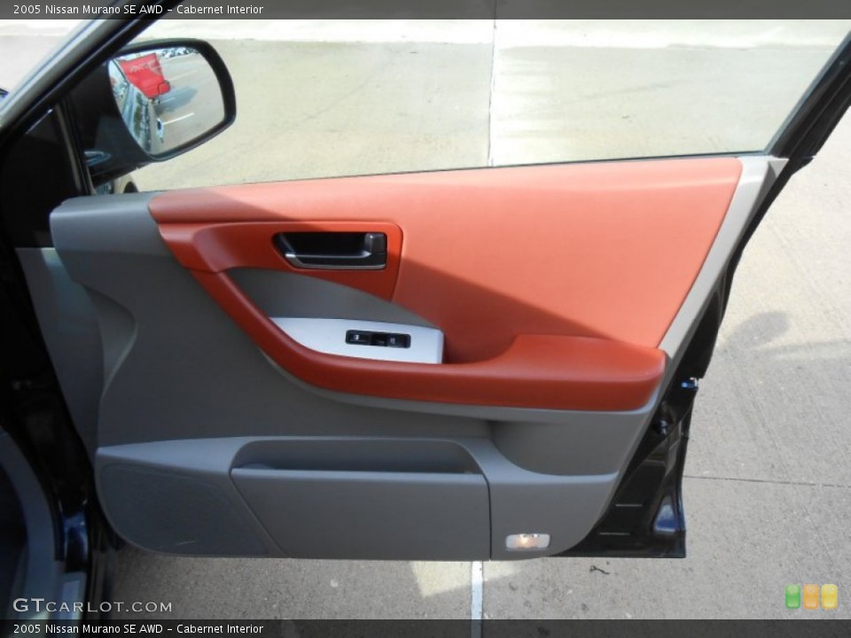 Cabernet Interior Door Panel for the 2005 Nissan Murano SE AWD #75242530