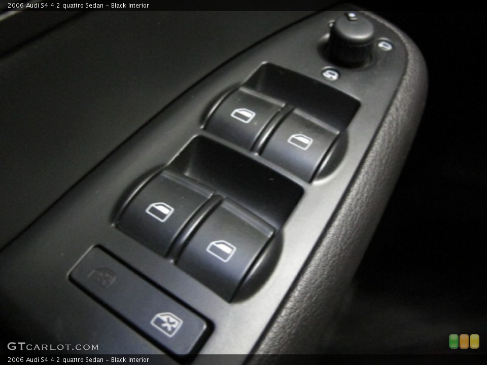 Black Interior Controls for the 2006 Audi S4 4.2 quattro Sedan #75242571