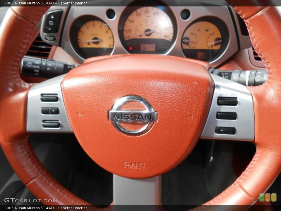 Cabernet Interior Gauges for the 2005 Nissan Murano SE AWD #75242679