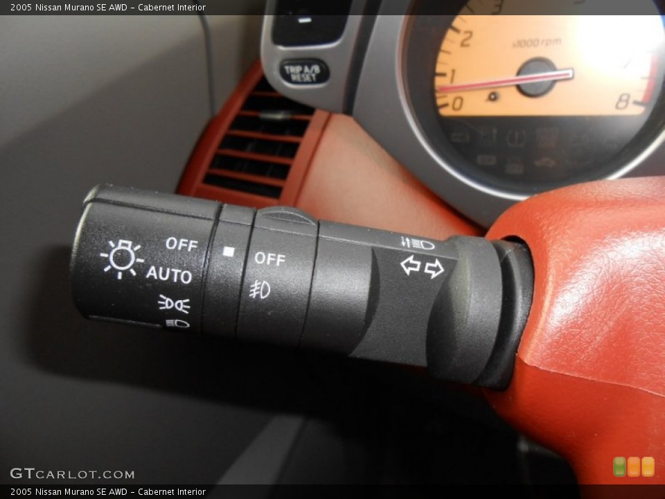 Cabernet Interior Controls for the 2005 Nissan Murano SE AWD #75242802