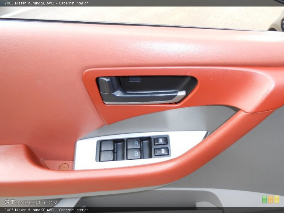 Cabernet Interior Controls for the 2005 Nissan Murano SE AWD #75242856