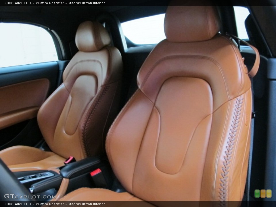Madras Brown Interior Front Seat for the 2008 Audi TT 3.2 quattro Roadster #75242910