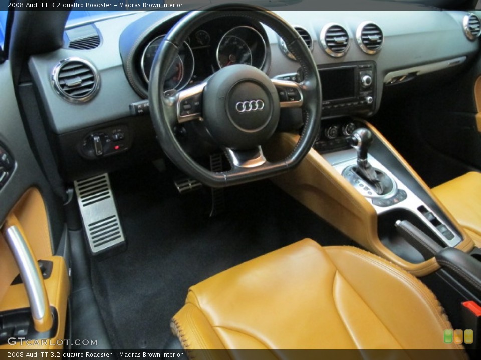 Madras Brown 2008 Audi TT Interiors