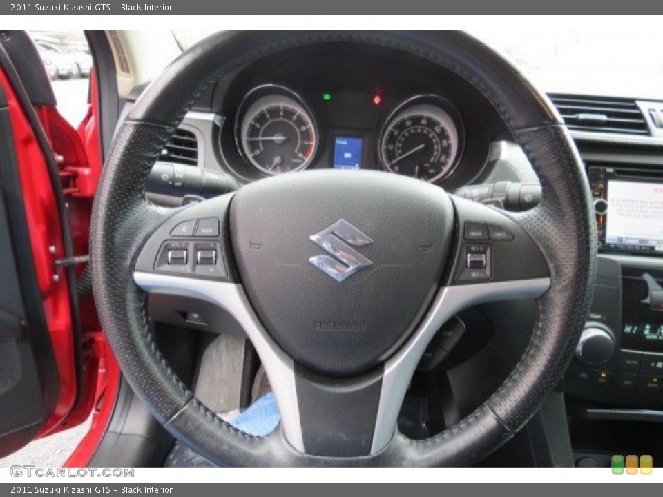 Black Interior Steering Wheel for the 2011 Suzuki Kizashi GTS #75246545