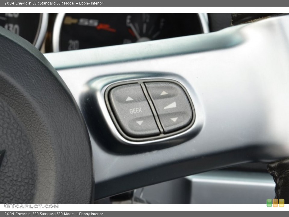 Ebony Interior Controls for the 2004 Chevrolet SSR  #75253146
