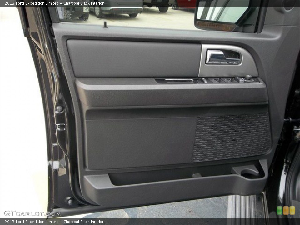 Charcoal Black Interior Door Panel for the 2013 Ford Expedition Limited #75253437