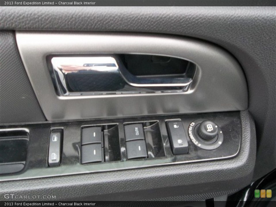 Charcoal Black Interior Controls for the 2013 Ford Expedition Limited #75253456