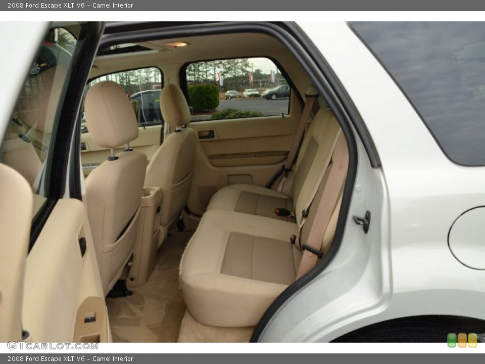 Camel Interior Rear Seat for the 2008 Ford Escape XLT V6 #75253468