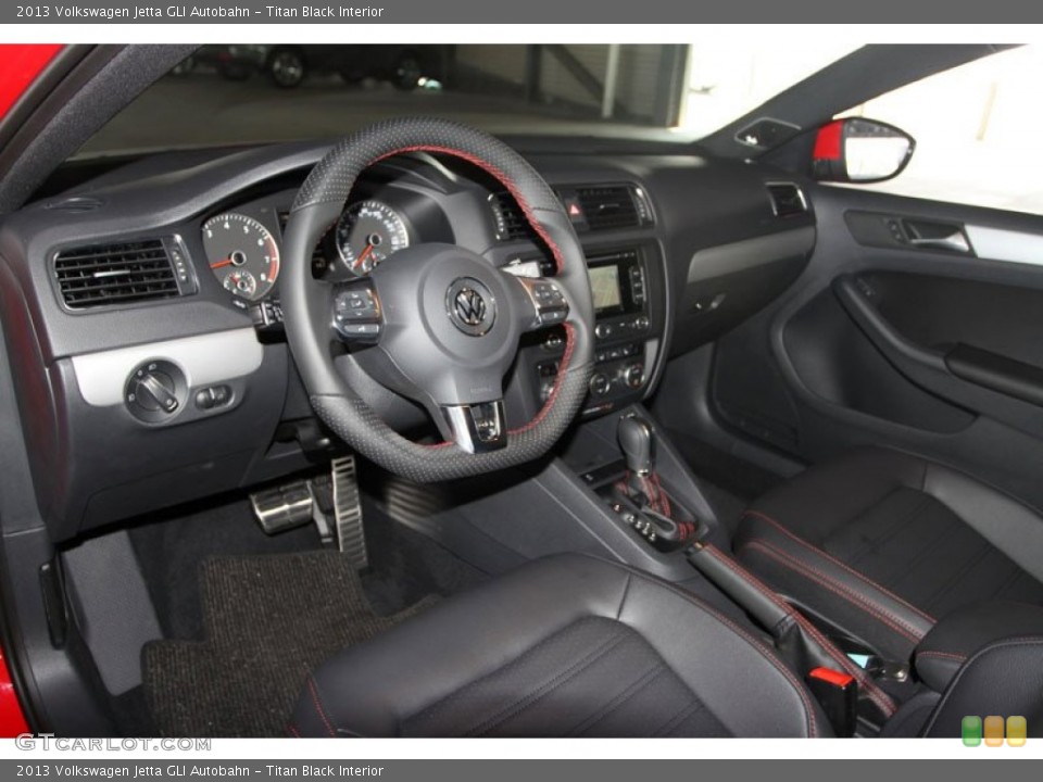 Titan Black Interior Photo for the 2013 Volkswagen Jetta GLI Autobahn #75256530